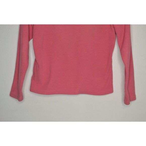 The North Face Girls 10-12 (Medium) Pink Lightweight Pullover Fleece Jacket - Picture 7 of 10